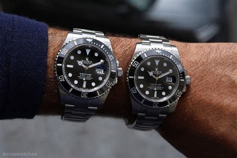 rolex submariner bigger size|rolex submariner 40mm vs 41mm.